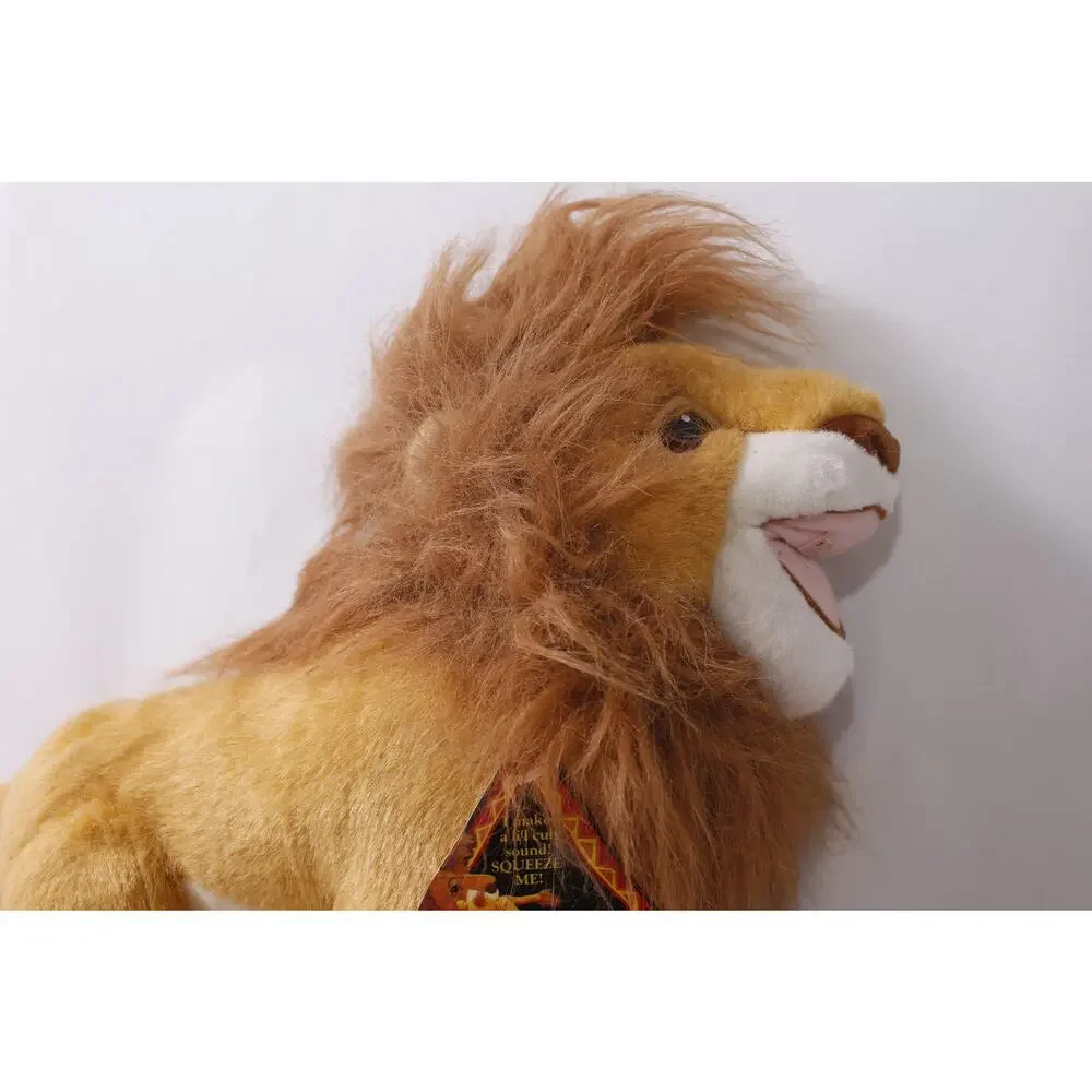 1990s Disney Mattel Mufasa Large Plush The Lion King Collectible ~260702-WH 1125